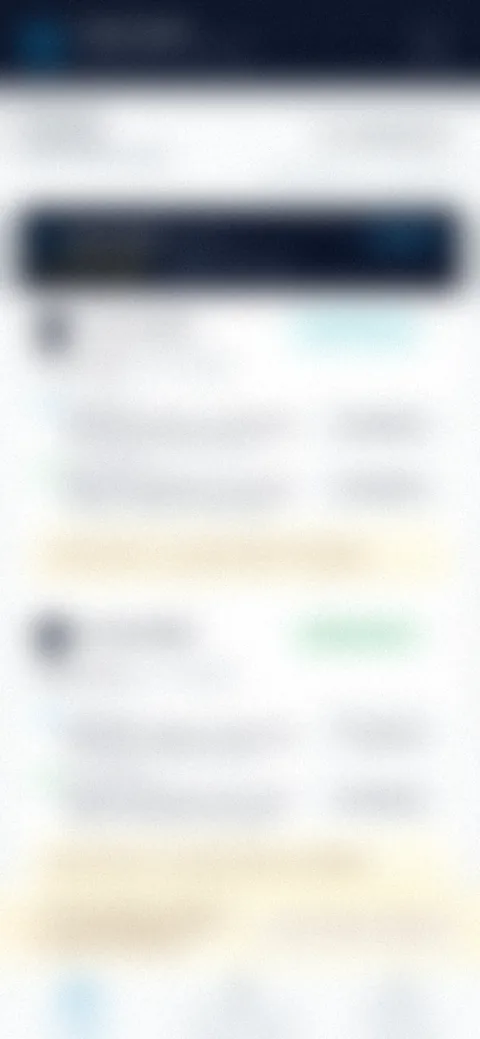Unscharfe Vorschau der Fahrer-App von AVIDIS Dispo, noch in Entwicklung